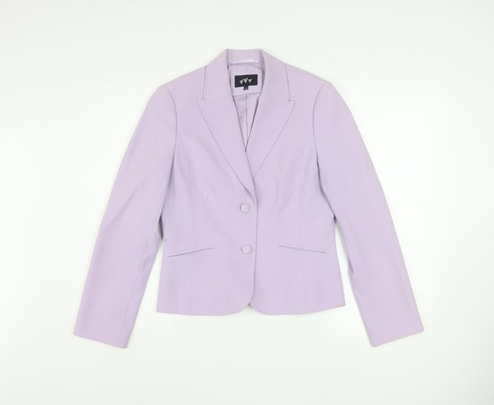 Marks and Spencer Women's Purple Blazer Size 10 Formal Jacket
