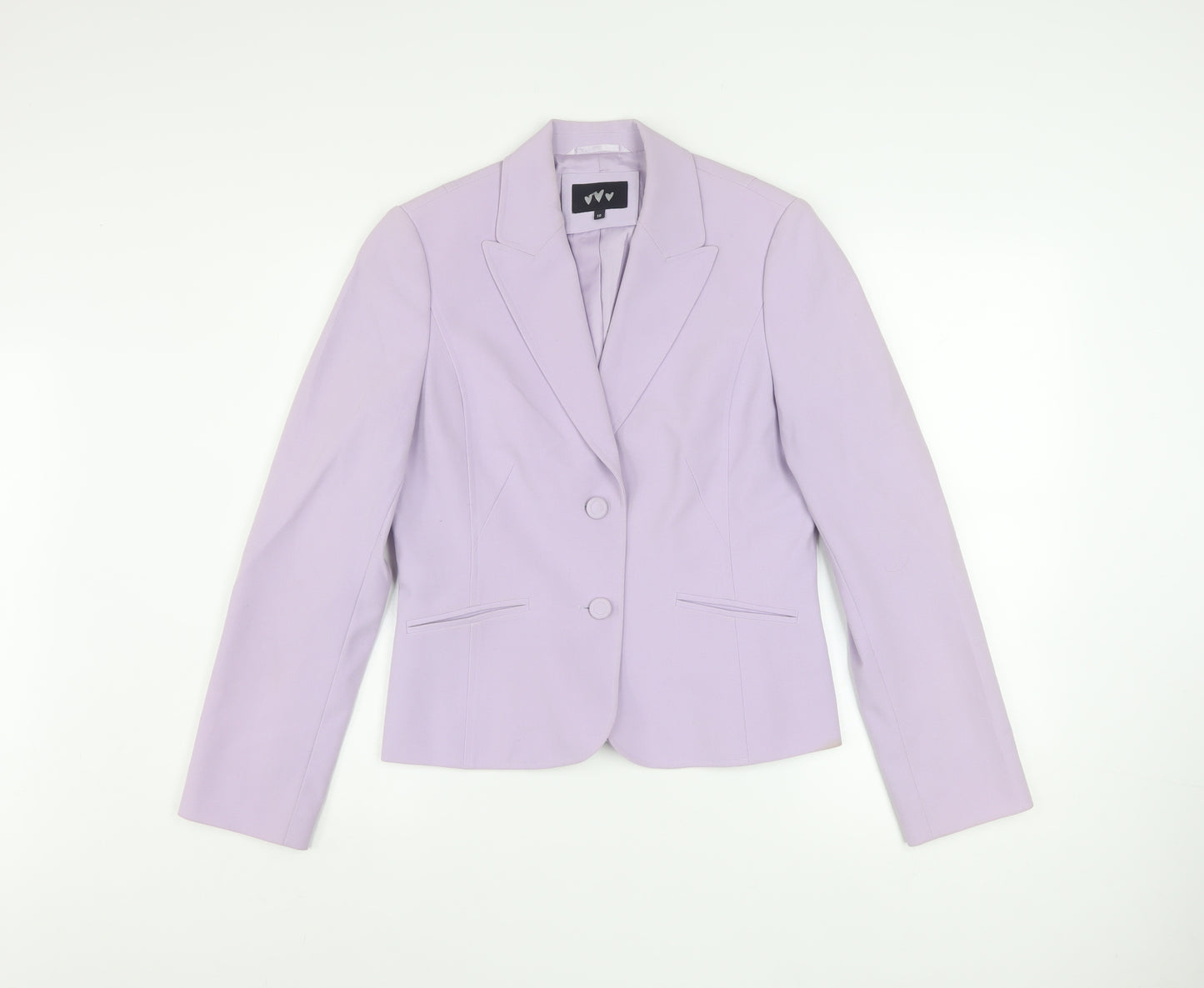 Marks and Spencer Women's Purple Blazer Size 10 Formal Jacket