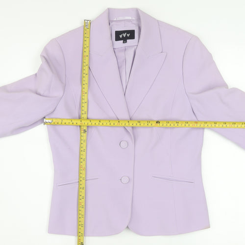 Marks and Spencer Women's Purple Blazer Size 10 Formal Jacket