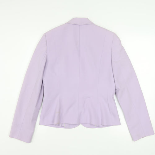 Marks and Spencer Women's Purple Blazer Size 10 Formal Jacket