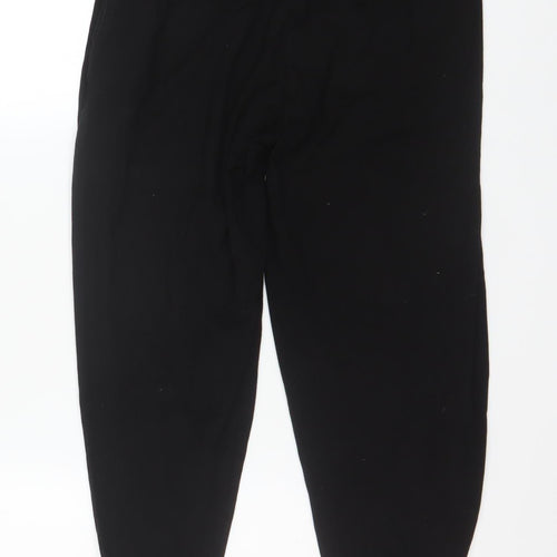 BAM Women's Black Size 12 High Rise Stretch Active Leggings