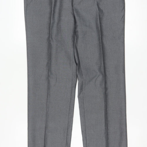Marks and Spencer Men’s Grey Dress Pants 32R Regular Fit Trousers