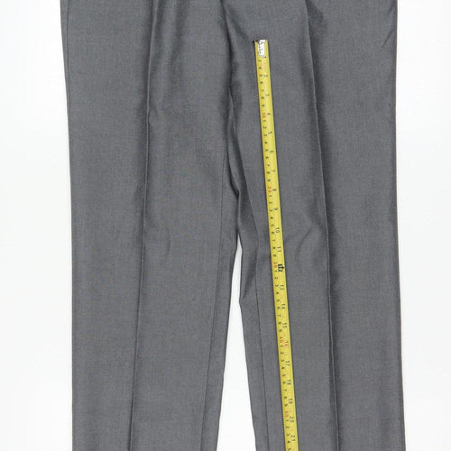 Marks and Spencer Men’s Grey Dress Pants 32R Regular Fit Trousers