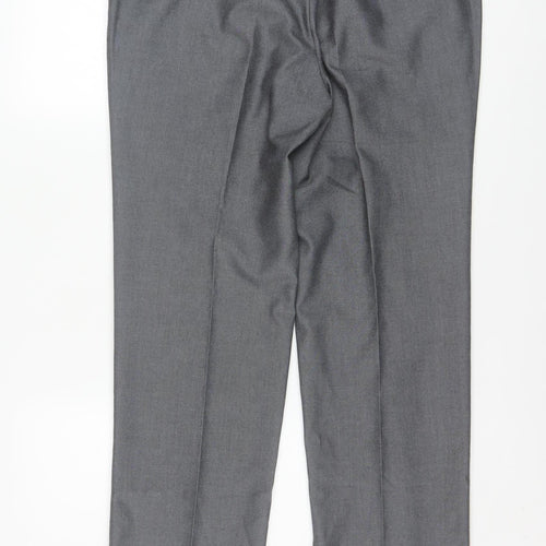 Marks and Spencer Men’s Grey Dress Pants 32R Regular Fit Trousers