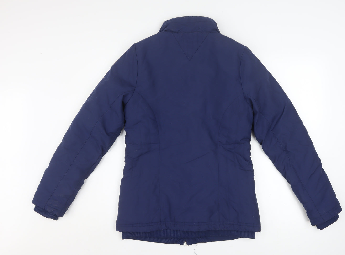 LA Gear Women's Blue Puffer Jacket Size 8 Mid-Length Winter Coat