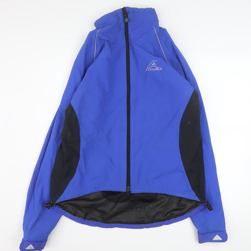 Altura Men's Blue Windbreaker Cycling Jacket Size M Reflective