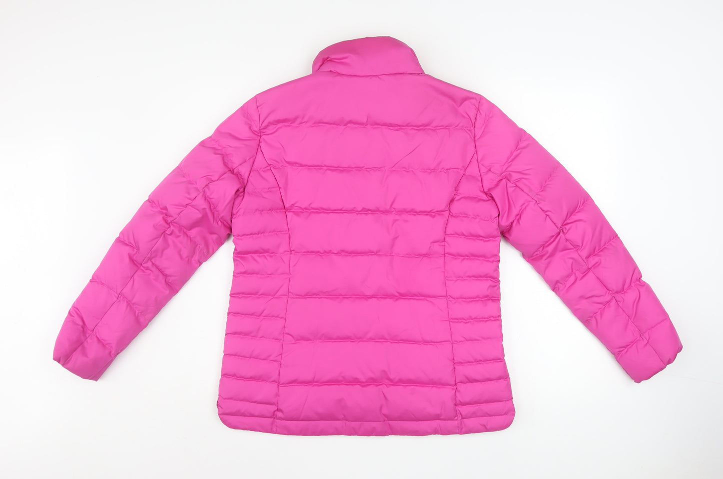 Lands' End Women's Pink XS Petite Puffer Jacket Down Insulated