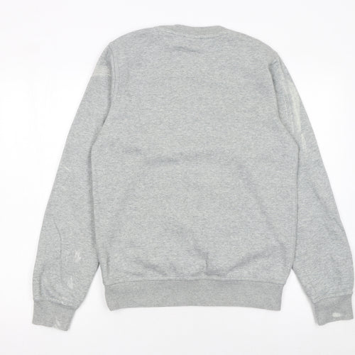 Nike Men's Grey XS Crew Neck Fleece Sweatshirt