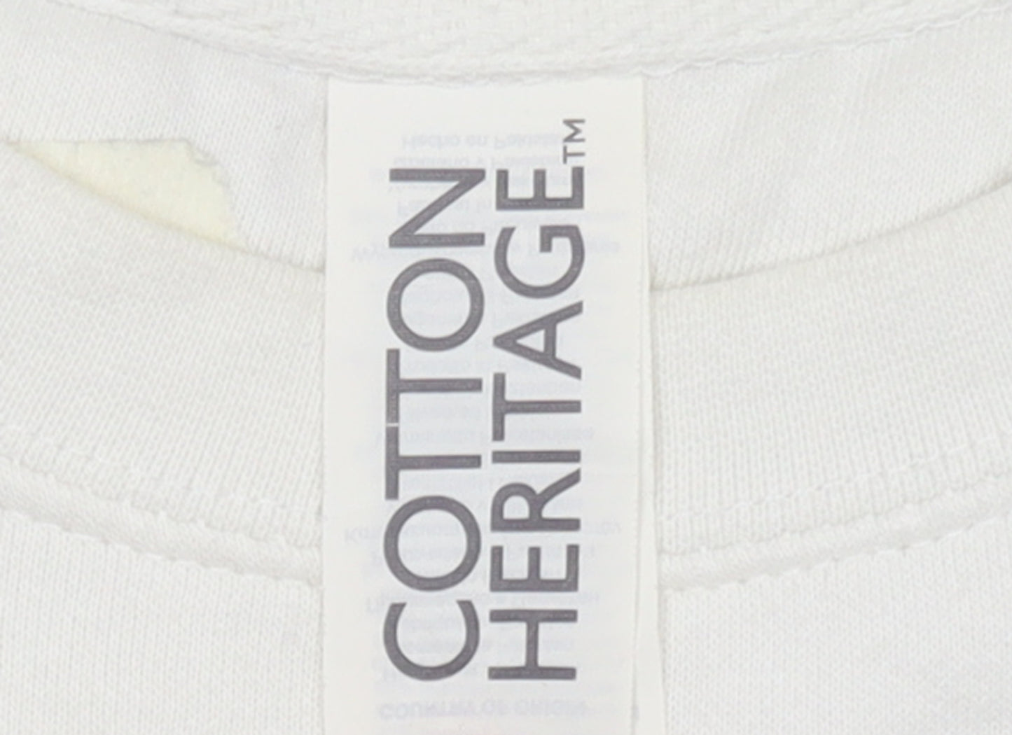 Cotton Heritage Women White Alien Graphic Pullover Sweatshirt L
