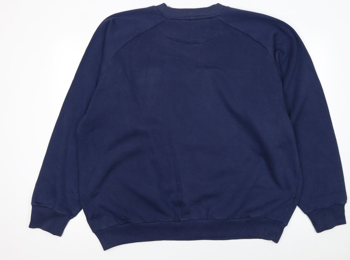 Umbro Men's Blue XL Pullover Sweatshirt Crew Neck Sportswear