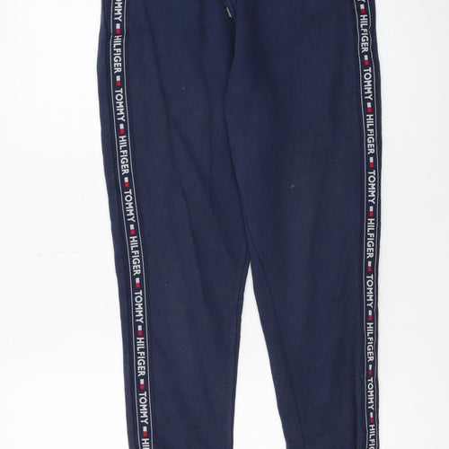 Tommy Hilfiger Men's Blue Jogger Sweatpants Size S Logo Trim