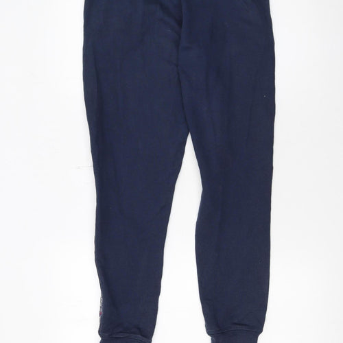Tommy Hilfiger Men's Blue Jogger Sweatpants Size S Logo Trim