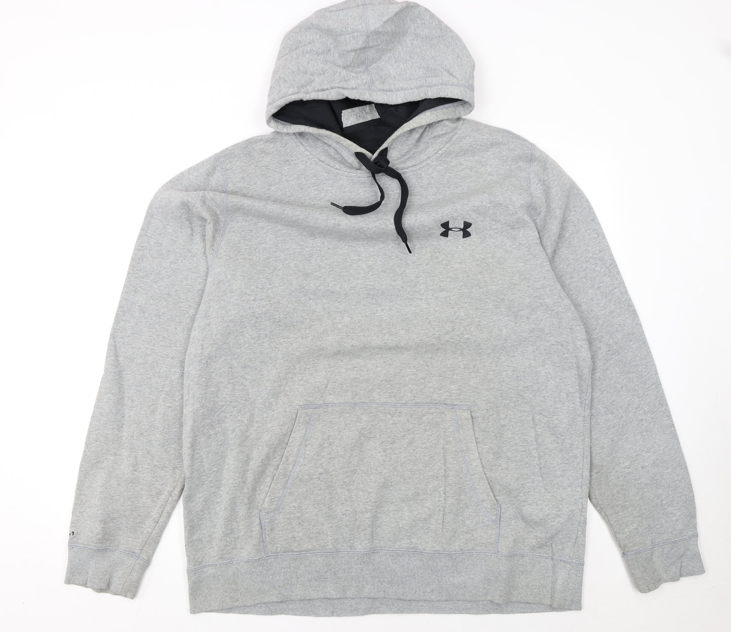 Under Armour Men's Grey XL Pullover Hoodie Loose Fit Sportswear