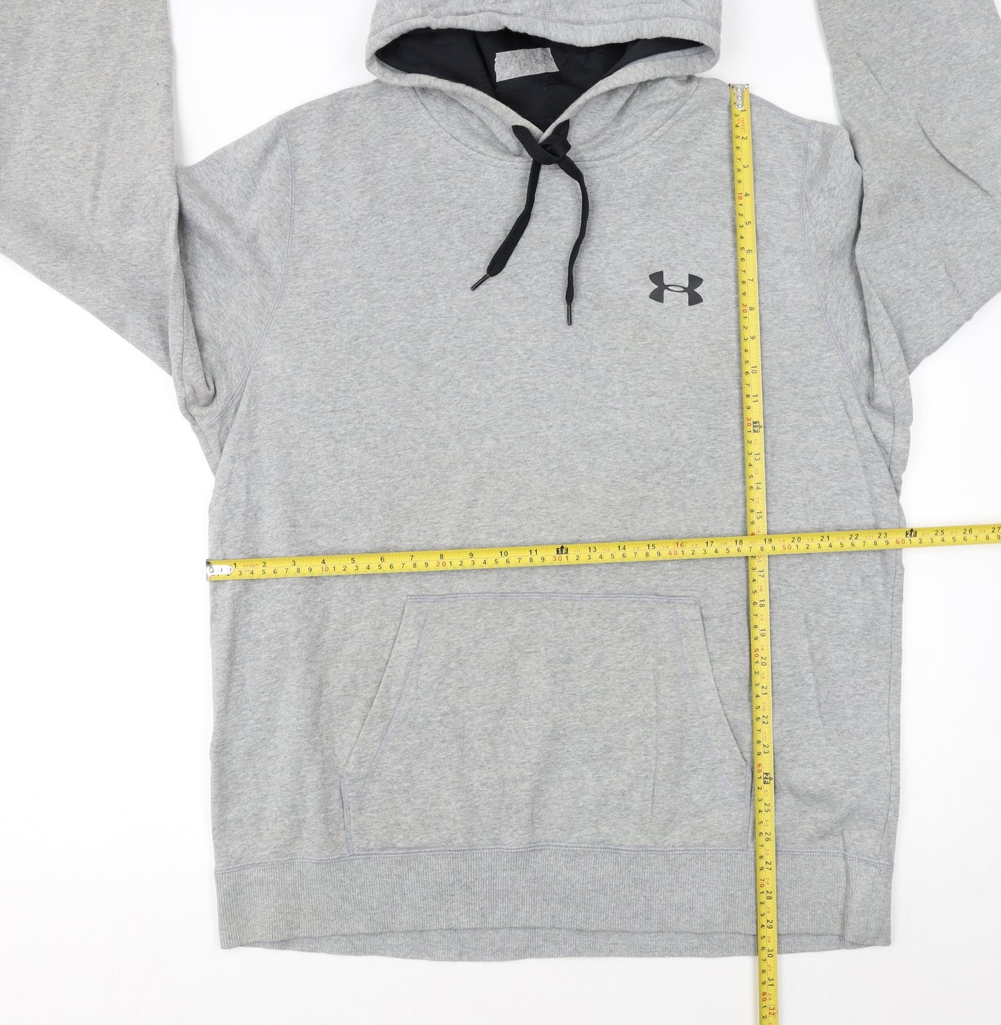 Under Armour Men's Grey XL Pullover Hoodie Loose Fit Sportswear