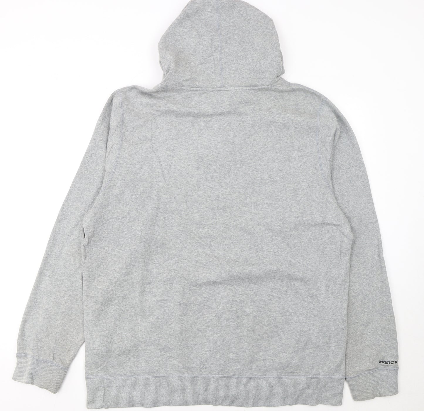 Under Armour Men's Grey XL Pullover Hoodie Loose Fit Sportswear