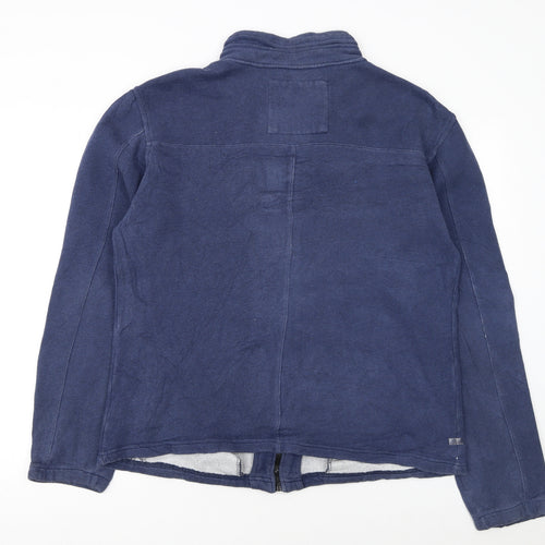A|X Women's Blue Fleece Full Zip Basic Jacket XL