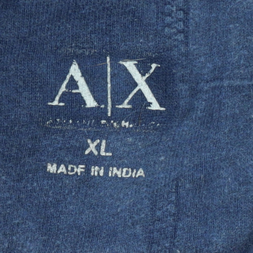 A|X Women's Blue Fleece Full Zip Basic Jacket XL