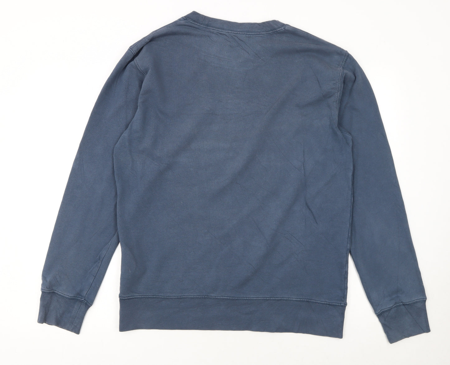 Carhartt Men's Blue Cotton Pullover Sweatshirt S