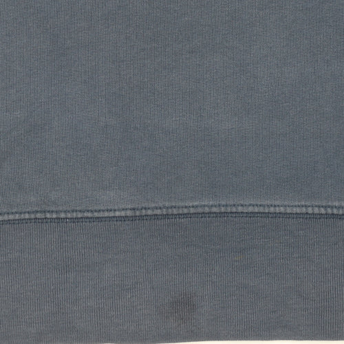 Carhartt Men's Blue Cotton Pullover Sweatshirt S