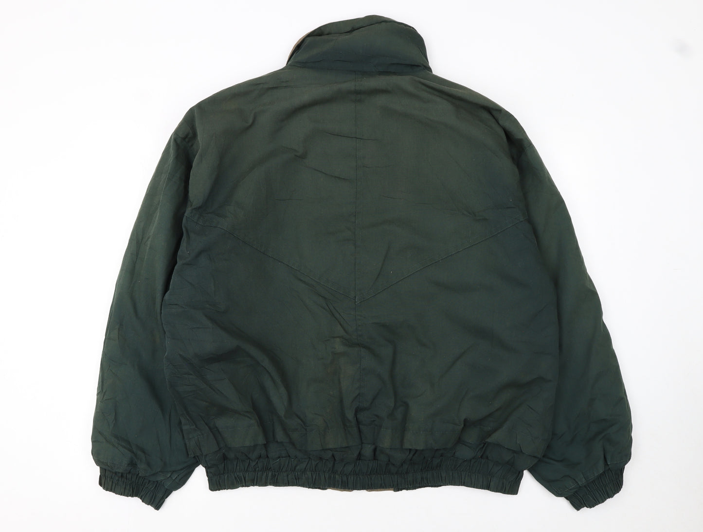 Star Sport Men’s Green Military Cotton Nylon Jacket M