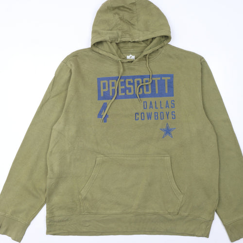 NFL Men’s Green Prescott Dallas Cowboys 2XL Pullover Hoodie