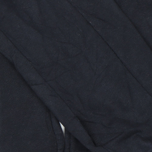 Fila Womens Black XL Track Jacket Full Zip Cotton Sportswear