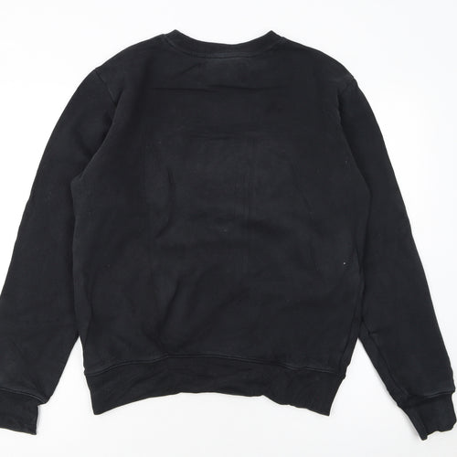 Calvin Klein Jeans Men’s Black Logo Sweatshirt Size S