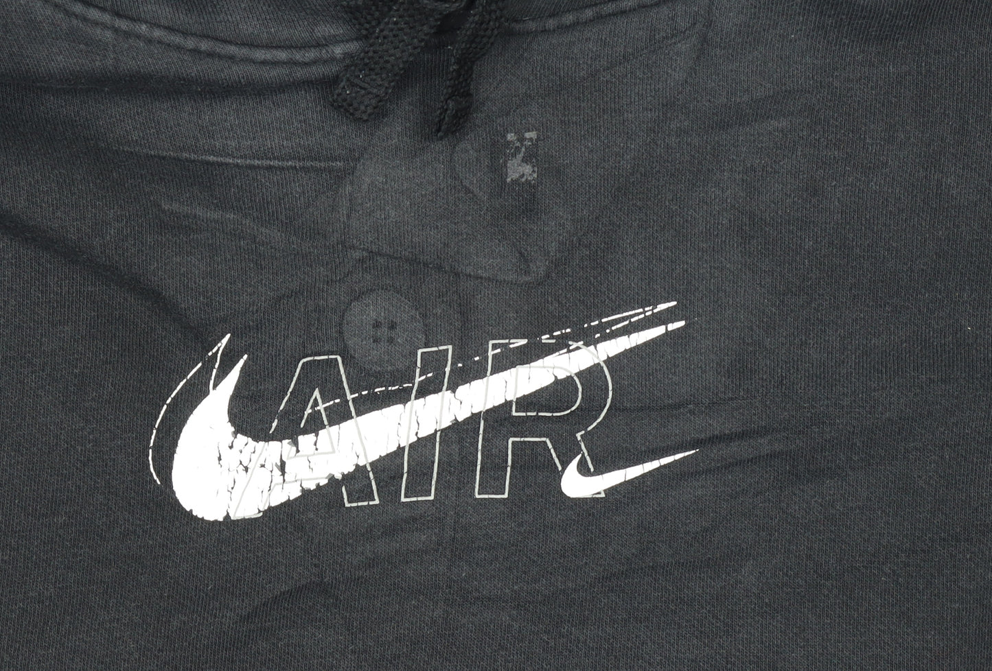 Nike Men's Black Pullover Hoodie S Graphic Logo Sportswear