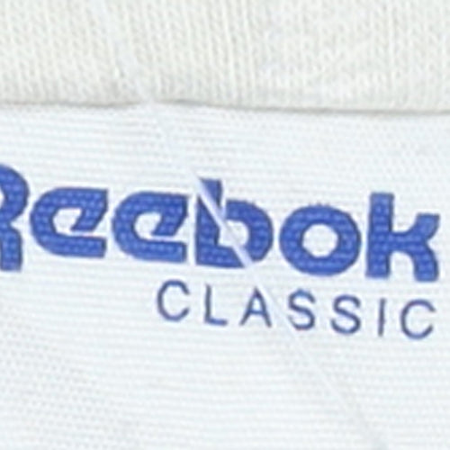 Reebok Classic Women's Black & White 1/2 Zip Sweatshirt Size M