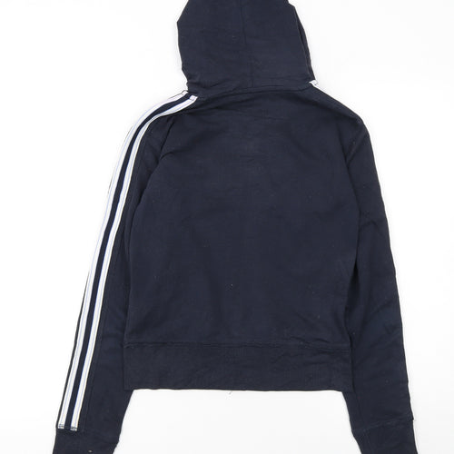 Reebok Women’s Black Full Zip Hoodie XS UK 8 Classic Sportswear