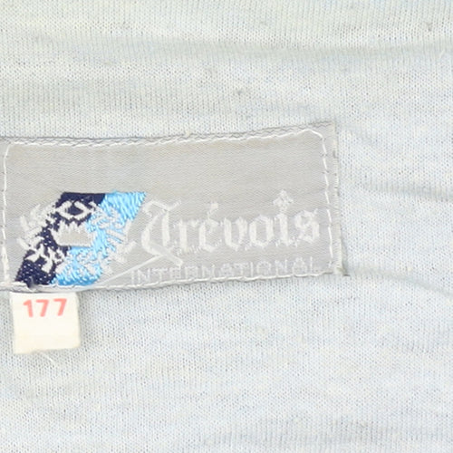 Trevois Boys Blue Green Colourblock Track Jacket 16 Years Retro Zip Up