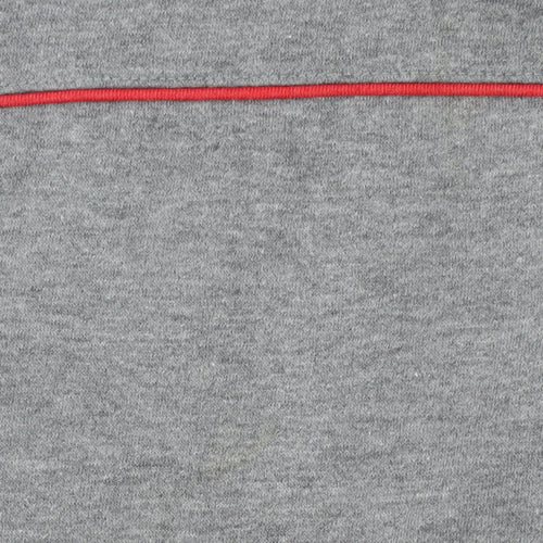 Reebok Men's Grey 2XL 1/4 Zip Pullover Sweatshirt