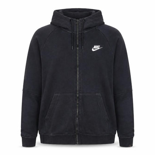 Nike Women’s Black Full Zip Hoodie Medium Cotton Blend