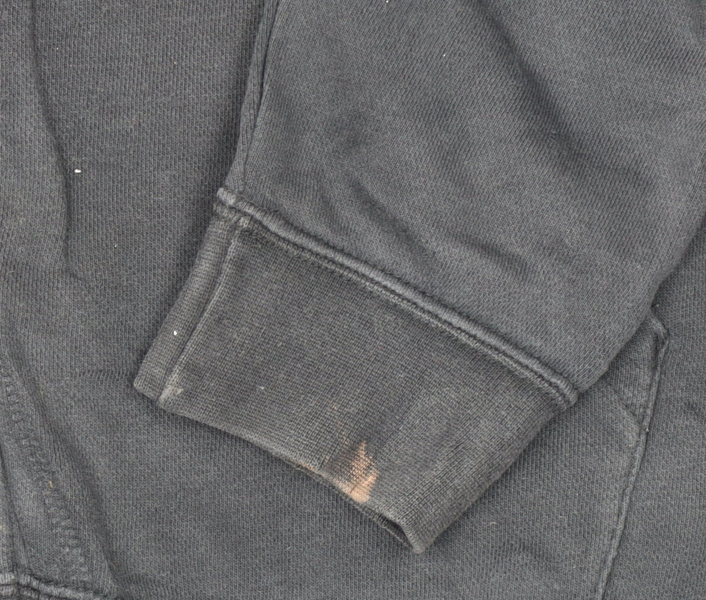 Nike Women’s Black Full Zip Hoodie Medium Cotton Blend