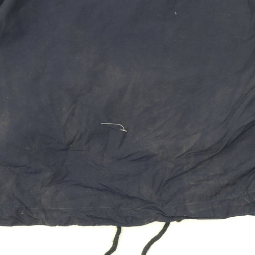 Decathlon Men's Blue XL Hooded Windbreaker Lightweight Jacket