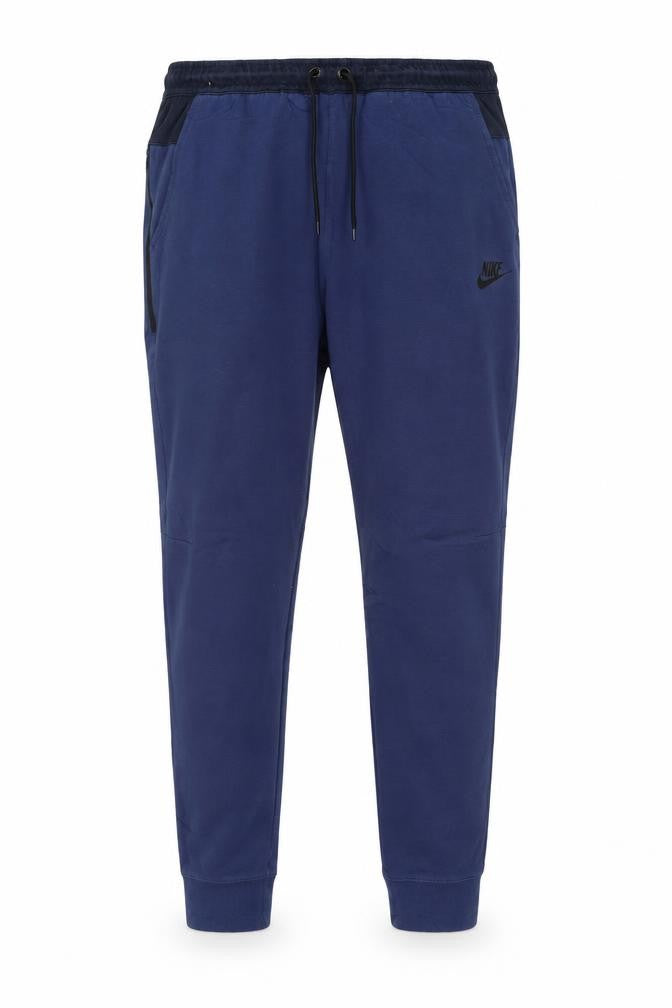 Nike Men's Blue XL Jogger Trousers with Logo Detail