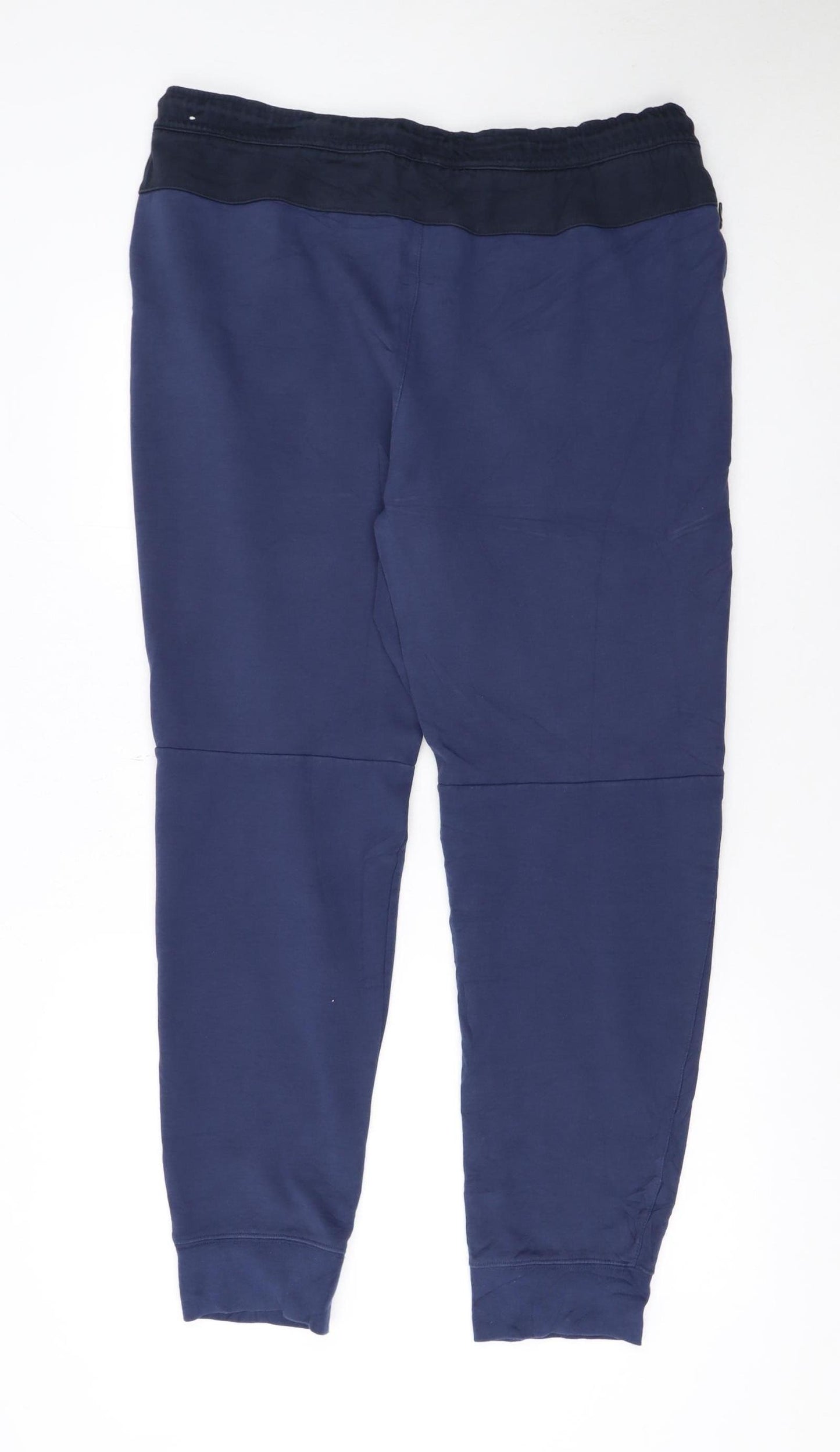 Nike Men's Blue XL Jogger Trousers with Logo Detail