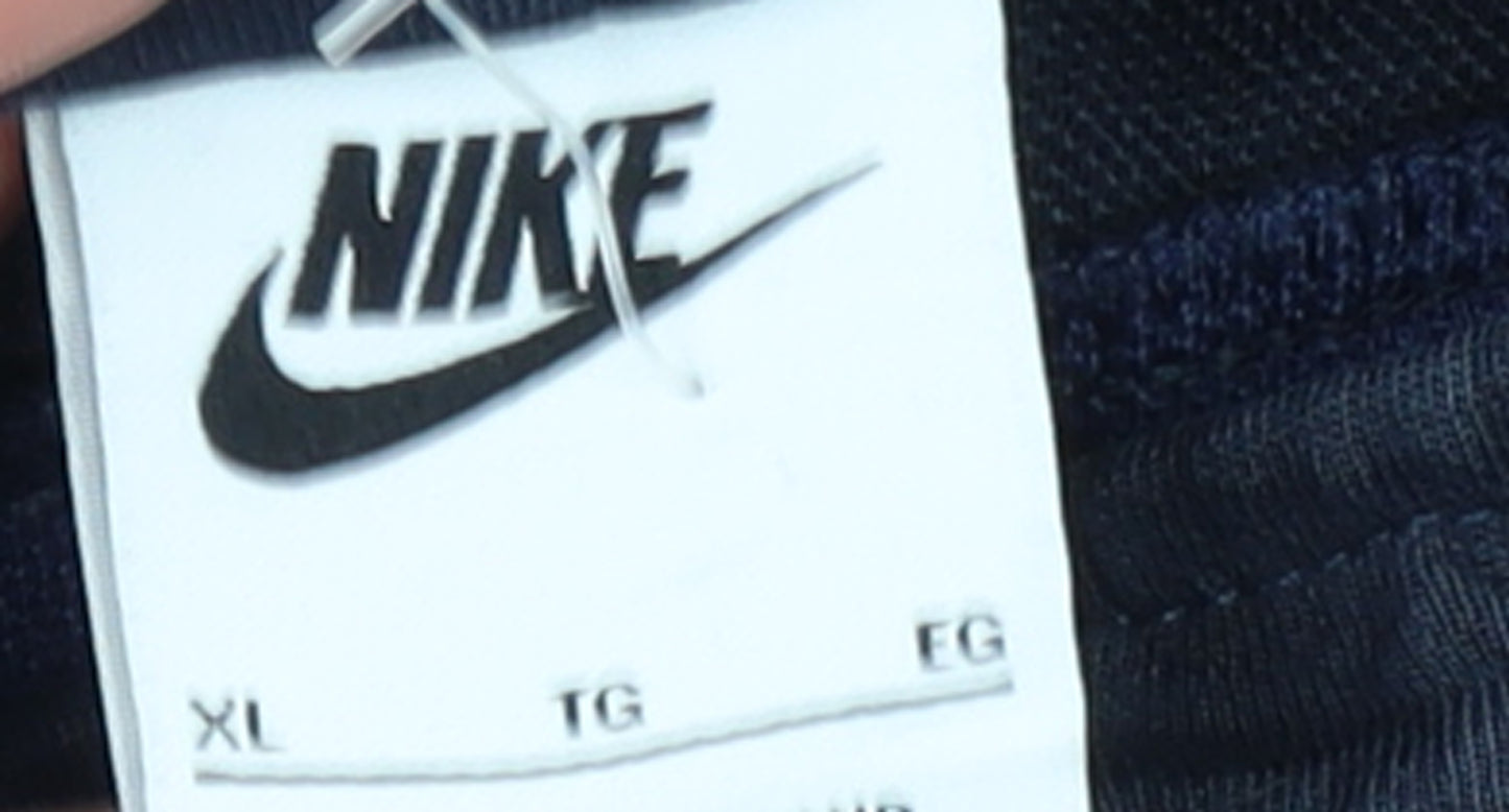 Nike Men's Blue XL Jogger Trousers with Logo Detail