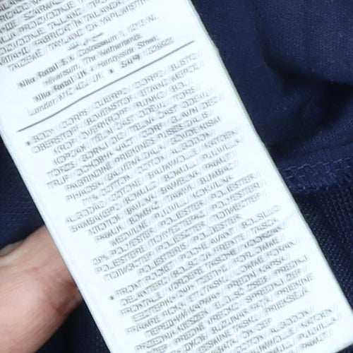 Nike Men's Blue XL Jogger Trousers with Logo Detail