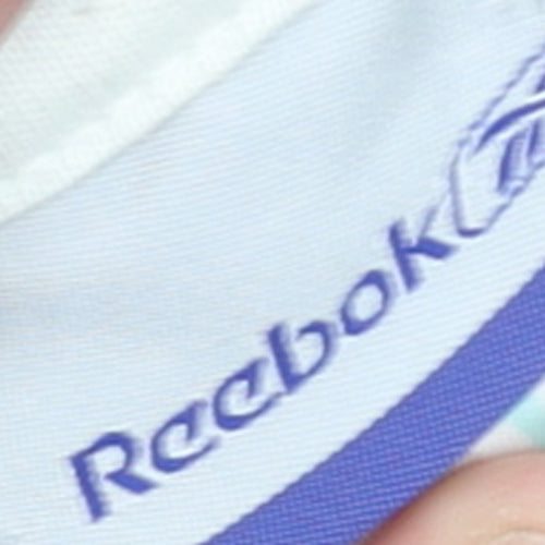 Reebok Men's White Track Jacket L Colourblock Full Zip Sportswear