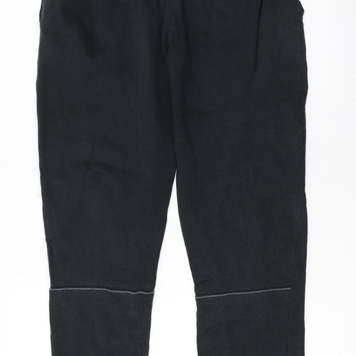 Ellesse Mens Black Jogger Sweatpants S Cotton Blend