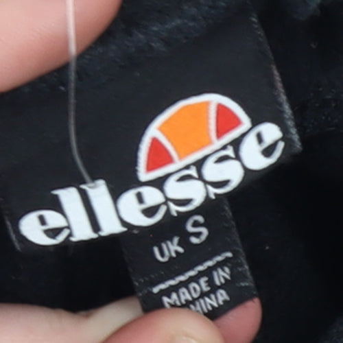 Ellesse Mens Black Jogger Sweatpants S Cotton Blend