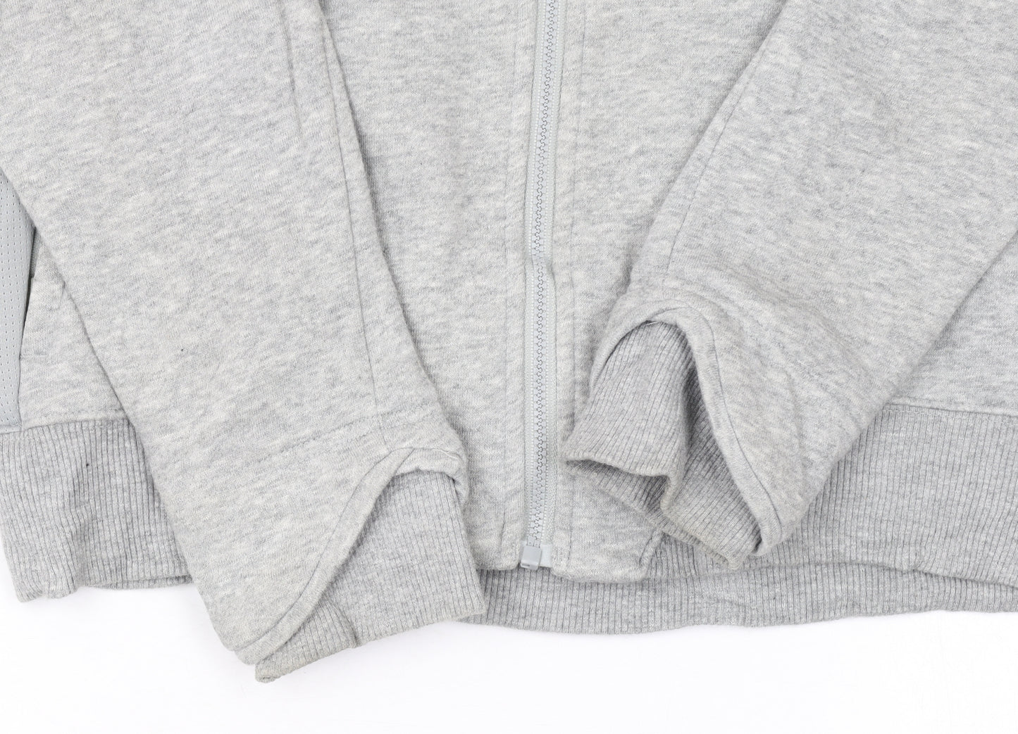 Umbro Women’s Grey Full Zip Hoodie Size 14 Cotton Blend Sportswear