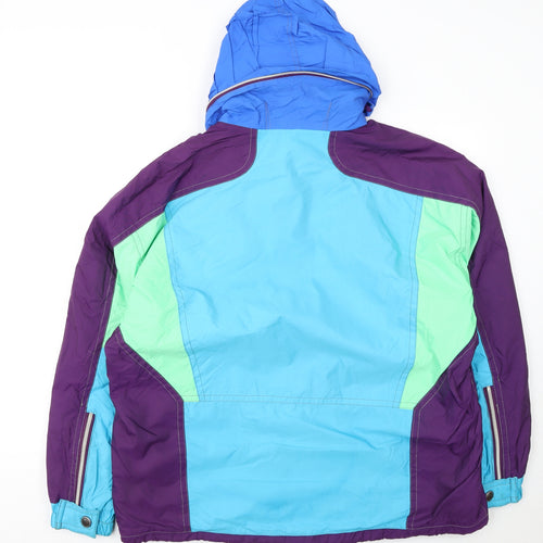 Colmar Men’s Multicoloured 90s Ski Jacket Size 52 Regular Waterproof