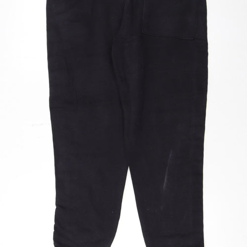 Calvin Klein Men’s Black Logo Jogger Sweatpants M Regular Fit