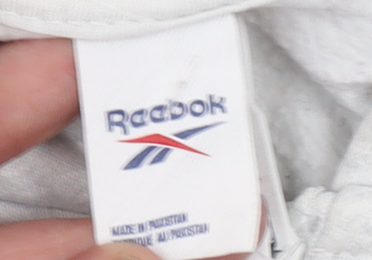 Reebok Women’s Grey Full Zip Hoodie Size L Cotton Blend Casual