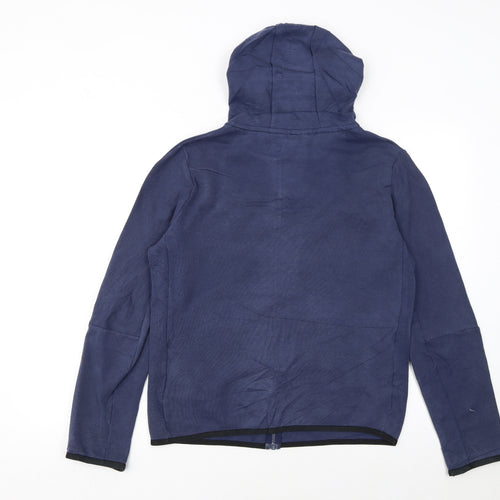 Nike Boys Blue XL Full Zip Hoodie Sweatshirt with Hood and Zip Pockets