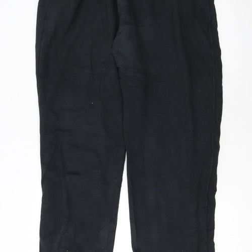 Fila Men's Black XL Sweatpants with Logo Elastic Waist