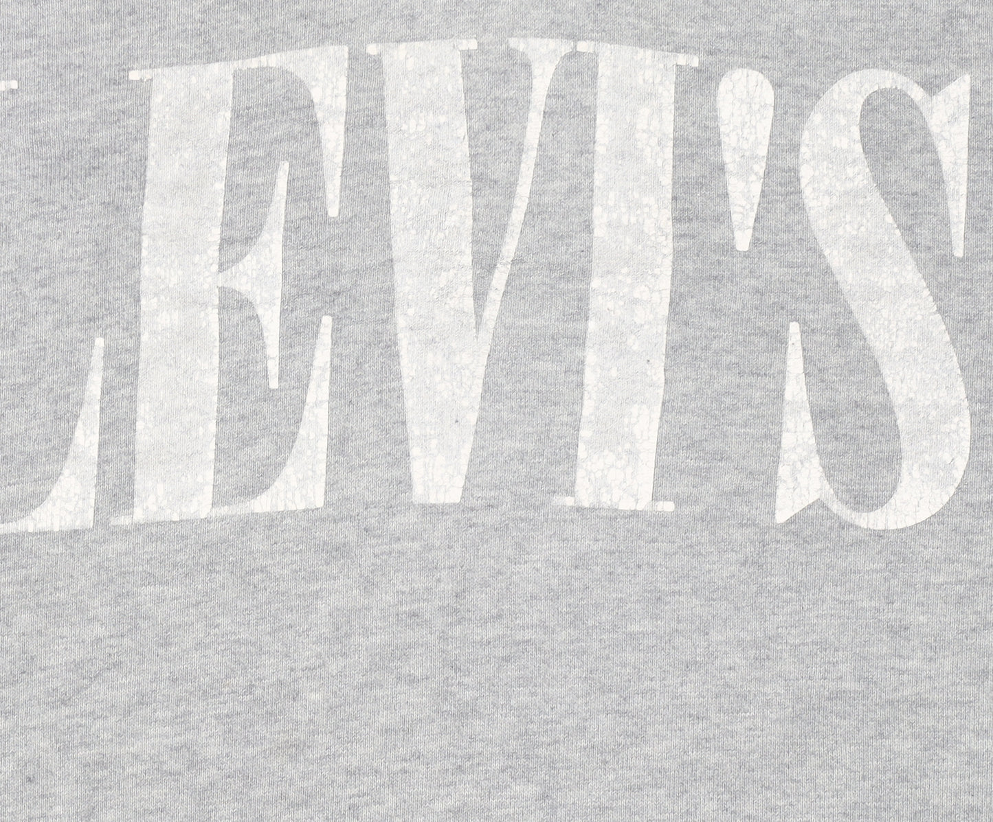 Levi's Men's Grey Relaxed Fit Pullover Hoodie Large