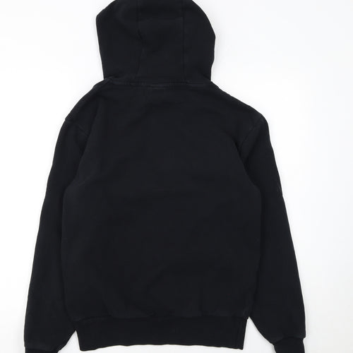 Ellesse Men's Black Pullover Hoodie Small Regular Fit with Logo Print